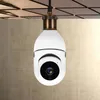 1080P واي فاي كاميرا داخلية E27 لمبة الأمن ذكي مراقبة IP صغيرة لاسلكية 360 CCTV مراقبة الطفل السيارات المسار المنزل الذكي