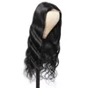 44 Lace Closure Wig 28 30 inch Body Wave PrePlucked Human Hair Wigs Lace Wig Indian Peruvian Hair Body Wave6033295