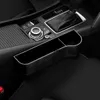 2pcs Car Seat Gap Organiser Console Side Pocket Universal Tidy Front Catcher Storage Filler Accessory