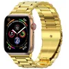Suitable For iWatch SE Metal Bands Apple 2 3 4 5 6 Threebead Stainless Steel Watch Band Chain Bracelet Straps9103694