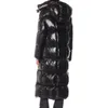 2021 Down Jacket Hoge Kwaliteit Vrouw Downs Jas Overjas Malina Front Buttons Parkas Womens Mode Argyle Coats Dames Hooded Collar Solid Cotton Jassen