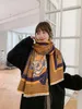 아름 다운 겨울 스카프 양모 스카프 클래식 편지 랩 숙 녀와 소년 캐시미어 목도리 절름발이 shawls