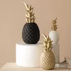 Nordic Ananas Crafts Desktop prydnad Creative frukt Shape Living Room Decor Golden Wedding Gift inrednings Tillbehör 210.811