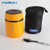 Feijian Lunch Box、フードThermos 18/10ステンレス、携帯用食品スープ容器家と旅行、500ml、タンブラー210907