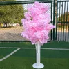 4.92 FT Tall Wedding Decoration Simulation Cherry Road Guide Tree White Theme Stage Runner Aisle Column Party Decorative Trees