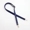 Tas onderdelen accessoires lange PU lederen band brede kant effen kleur crossbody riemen handtassen schoudertassen riem vervanging verstelbaar