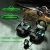 Gaming Headset Drahtlose Kopfhörer Bluetooth-kompatibel 5.1 TWS Ohrhörer Kopfhörer LED Atemlaterne für Game Phone Mobiltelefone