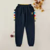 Spring and Summer Autumn Stylish 3D Dinosaur Embroidered Pants Bottoms Jeans for Boy Kids Clothes 210528