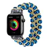 Bling Pearl Beads Strap Pulseira Pedra de Banda para Apple Watch Series 4 3 2 1 40mm 44mm 38mm 42mm homens mulheres