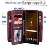 Luxury Phone Cases For Samsung Galaxy S21 S9 S10 S20 Plus Note 10 20 Pro A71 A51 A91 A70 Leather Wallet Magnetic Double layer Cover