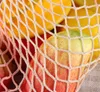 Torba ciągowa Supermarket Supermarket Spożywczy Zakupy Tote Mesh Net Woven Bawełniane Owoce Warzywa dla DHL za darmo