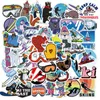 100 PCS Mixed Ski surfing Sports Graffiti Skateboard Stickers For Car Laptop Pad Bicycle Motorcycle PS4 Phone Luggage Decal Pvc guitar Fridge