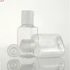 20ML X 100 Clear Travel Portable Vuoto in plastica con tappo a scatto Flacone cosmetico Shampoo Lozione Liquid Sample Dispenser Vialsgoods