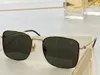 Klassische Retro-Sonnenbrille für Herren, Damenbrille, Luxusmarke, Designer-Brille, Spiegelrahmen, Top-Qualität, einfacher Business-Stil, THO BRO TBS-117, 54-19-145