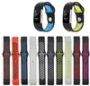 Najlepsza jakość zamienna podwójna kolorowa silikonowa bransoletka do Fitbit charge 2 opaska na nadgarstek od zegarków do Fitbit CHARGE 2