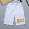 Summer Suit T Shirt Gold Signature Seal Leisure Men Short Sleeve Shorts243G