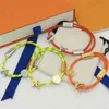 Fashion Hand rope cuff men039s and women039s high quality couple039s multicolor can easily adjust the size of nylon pull 4098194