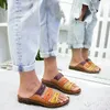Tri - Farbe Bequeme Bunion Corrector Orthopädische Sandale Schuh 2021 Sommer frauen Sandalen Flache Schuhe Hausschuhe Weibliche