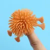 TPR Animal Finger Doll Toys Party Favor Soft Glue Cute Dog Pig Lion Chick Fingertip Dolls For Kids Children Story Telling Prop Mini Fingers Puppet Gifts