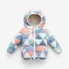 Baby Down Jas Kids Hooded Bovenkleding Jas Jongens Snowsuit Kinderkleding Jongen Meisje Winter Warm Wit Duck Down Clothes TZ825 H0909