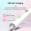 Irrigatori orali 3 modalità Smart Memory Fast USB Ricaricabile Slim Body Spazzolino elettrico sonico portatile con 8 testine sostituibili