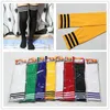 Cotton Candy Color High Rubber Band Knee Socks Three Bars Football Baby College Stockings 211201
