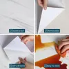 Adesivos de parede 60cm largura mármore impermeável papel de parede autoadesivo cozinha banheiro mesa de trabalho de embalagem de papel renovação