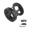 New hollow out Universal Steering Wheel Hub Spacer 12/51/76/101 mm Steering Wheel Hub Boss Kit Adapter Spacer Black Car