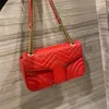 Classic Luxurys Designers Shoulder Bags Marmont Sweetheart Bag Handbag Messenger Women Totes Fashion Handbags Crossbody Clutch Purse Wallet Tote Red Black