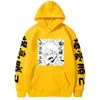 Mój bohater Academia Hoodie Casaul Loose Katsui Bakugou Bluza dla mężczyzn Y211118