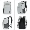 Denuoniss New 30l Soft Cooler Bag 35 банок на 100% протеканный кулер рюкзак 600D Оксфордский водонепроницаемый пикник Теплоизолированный Bag324D