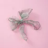 A968 Europa Baby Meisjes Bowknot Haar Clip Kids Girl Ribbon Barrette Kinderen Barrettes