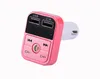 Cell Phone Chargers Car Kit Handsfree Wireless Bluetooth FM Transmitter LCD MP3 Player USB Charger 2.1A Accessories JJS32