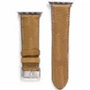 Designer de presentes Top Watch Bands Watch Strap Band 42mm 38mm 40mm 44mm Iwatch 3 4 5 SE 6 7 Bandas Belt Bracelet Fashion Fashion Prind Stripes WatchBand