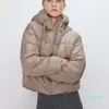 Designer-Women's Down Parkas Bawełna Wyściełana Kurtka Zimowa Kapturem Kobieta Ciepły Duży Płaszcz Zagęścić Casual Puffer