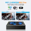 X98 mini TV Box Android 11.0 Amlogic S905W2 4G 64GB prise en charge AV1 2.4G 5G WiFi BT lecteur multimédia 4GB32GB décodeurs