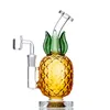 Pineapple Shape Glass Bong Hookahs High Quality Dab Oil Rig Water Pipe With 14mm Quartz Banger