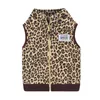 Autumn Winter Baby Thick Vest Girls Boys Berber Fleece Plush Toddler Cartoon Warm vest Jackets 211203