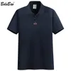 Bolubao Marka Mężczyźni Bawełniane Koszulki Polo Summer Męskie Koszulki z krótkim rękawem Trendy Wild Casual Polo Shirt Male 210518