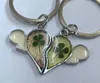 30 pcs Real Sweet Style Four Leaf Clover Keychain lover fashion Jewelry
