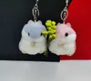 10 pièces 10 cm petit Hamster joli sac en peluche Mini pendentif porte-clés poupée anneau jouet