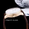 Top Quality Premier Week Date A45340211G1P2 Cal45 Automatic Mens Watch Rose Gold Case Gents Popular Watches Sport Watches Leather Strap 5 colors