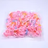 Whole 50pcs Children039s Cartoon Animal Fruit Princess Candy Mermaid Ring Girl Jewelry Rings Kids Toy Gift In bulk9404061