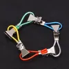 5/8Pcs Colorful Laundry Tea Towel Hanging Clips Clothes Pegs Metal Stainless Steel Clothespins Kitchen Bathroom Storages RRD11238