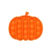 Halloween Pumpkin Shape Pioneer Rainbow Kids Toys Sensory Autism Stress Relief Push Pop Bubble Silicone Puzzle Toy Game4121012