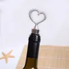 愛の心のコルク抜きのワインの栓抜きのオープナーストッパーの結婚式のギフトゲストは恩恵を与えるボトルオープナーコルク栓抜きセット装飾Giveaways JY0857