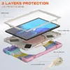 Heave Duty Shockproof Case For Samsung Galaxy Tab A7 10.4 T500 T505 T507 T505N Shoulder Strap Stand Kids Tablet Cover