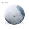 Pallone Super Moon soffiato ad aria personalizzato pianeta gonfiabile con illuminazione decorativa notturna per feste di carnevale all'aperto per decorazioni di concerti e matrimoni