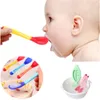 Kaşıklar 3 Renk Sıcaklık Algılama Kaşık Çocuk Silikon Bebek Besleme Malzemeleri Isıya Duyarlı Sofra Mutfak