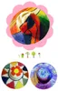 Luffy Hasır Şapka El Dokuma Yaz Seyahat Güneş Kremi Boyama Renkli Graffiti (DIY İhtiyacınız olursa, lütfen katı renkler ve çizim araçları satın alın)